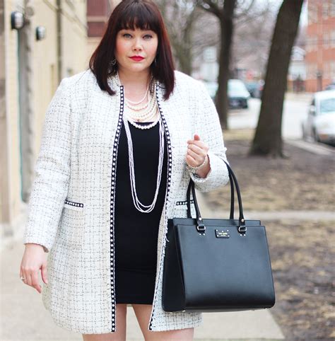 plus size chanel jacket|cropped chanel style jacket.